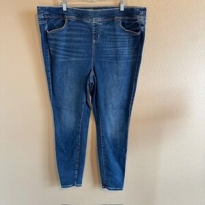 Torrid Feel the Fit Lean Jean Pull On Women's Ankle Jegging Jeans 3R 22/24